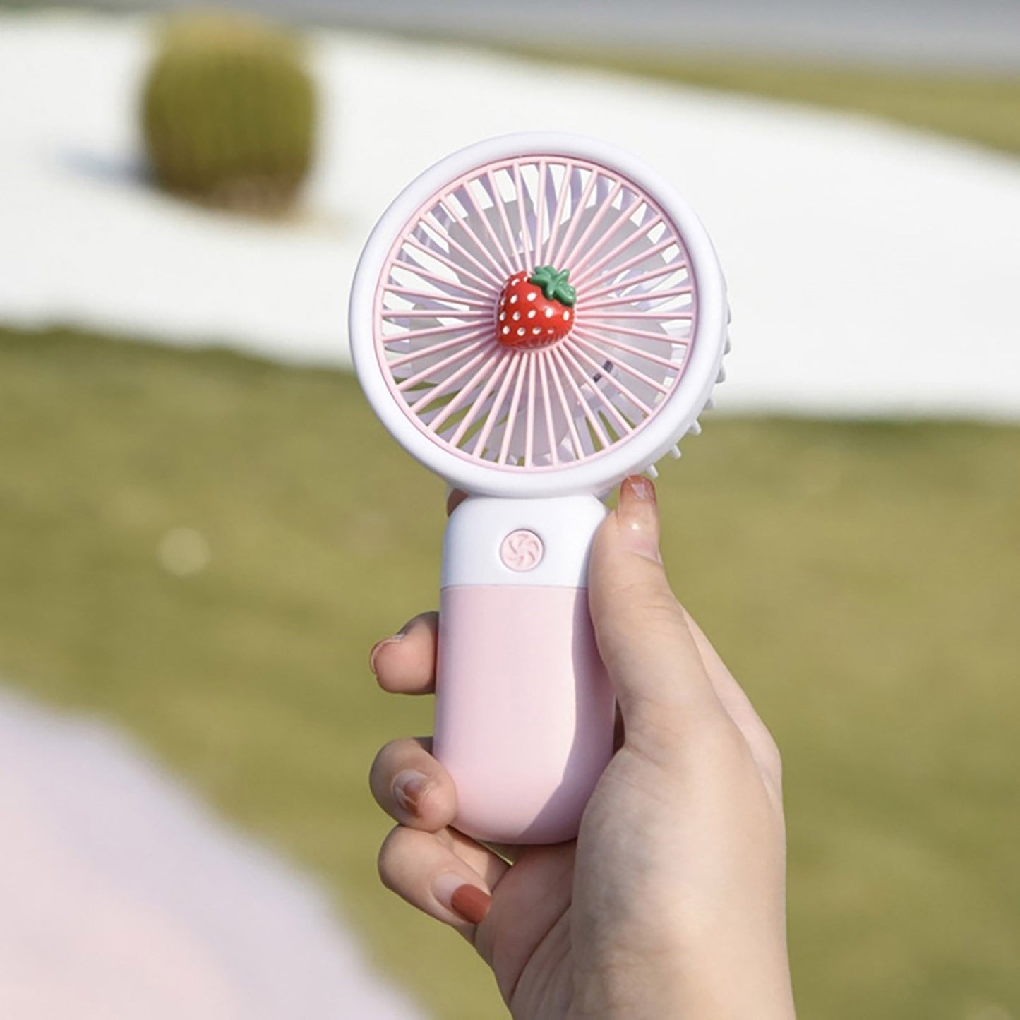 ZKM Mall Mini fan USB Rechargeable Handheld & Desktop Fan β Portable, Lightweight, Adjustable Speed, Electric Cooling Fan for Kids , School fan for girls , Travel, Office & Summer Use