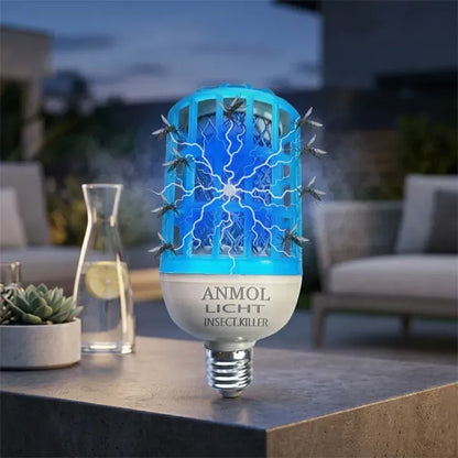 Electric Mosquito Killer Lamp With LED Light Bug Zapper Bulb For Bed Bugs And Flies Effective Insect Control Device For Home Use