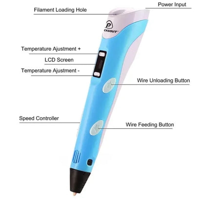 3D Pen upgrade Intelligent 3D Pen